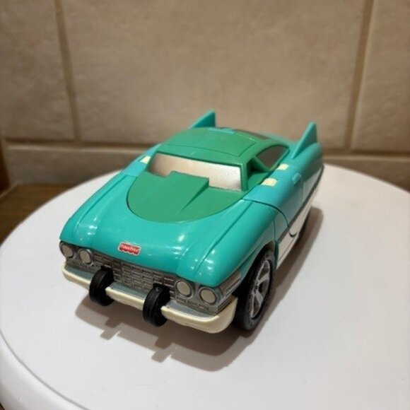 2006 Fisher Price Transforming Shark head Car Nivores Hot Rod Toy 6.5" - Picture 7 of 10